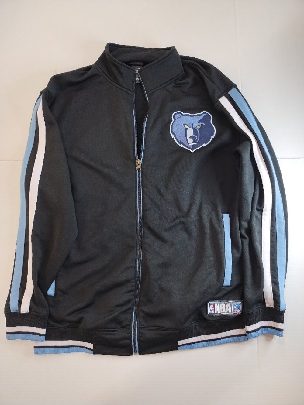Memphis Grizzlies NBA Jacket G-III Sports Warm Up Track Zip Men's Medium